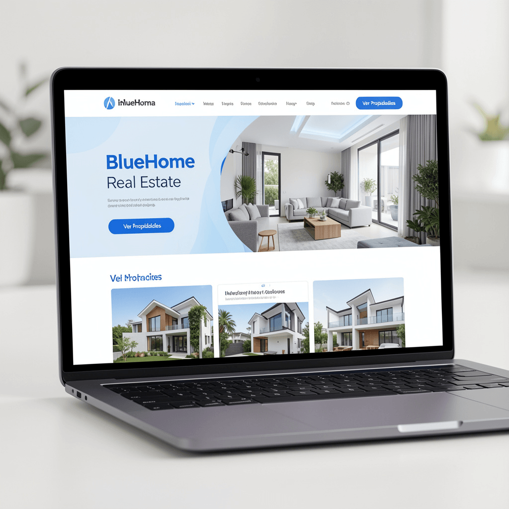 BlueHome — Landing Page Inmobiliaria